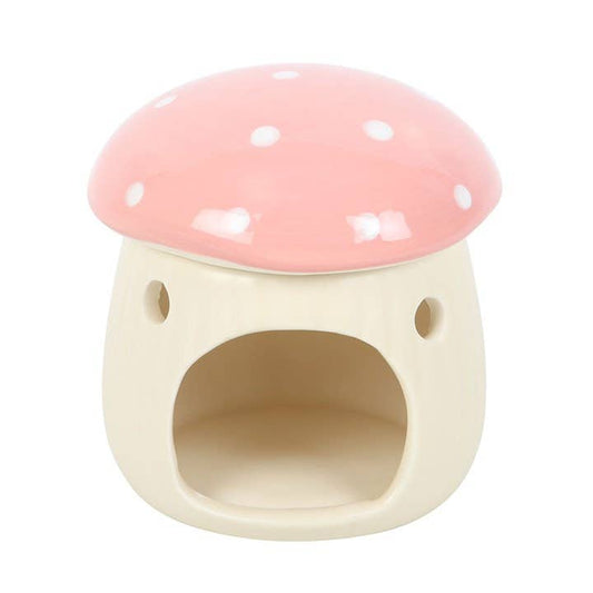Brûle-parfum champignon rose