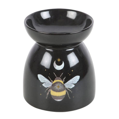 Brûle-parfum à motif abeille lunaire