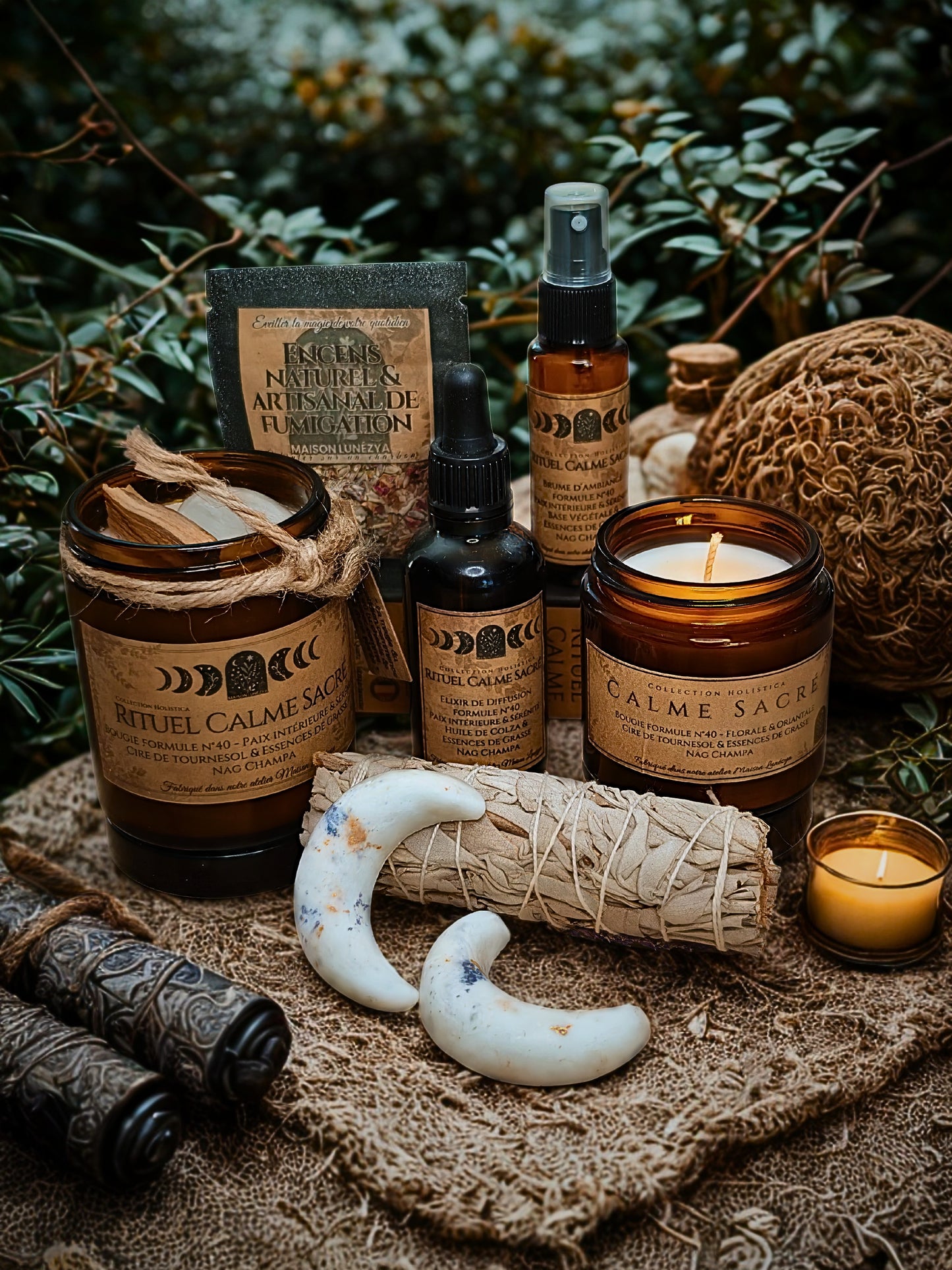 Calme Sacré — Holistica — Formule n°40 : Paix intérieure & Sérénité