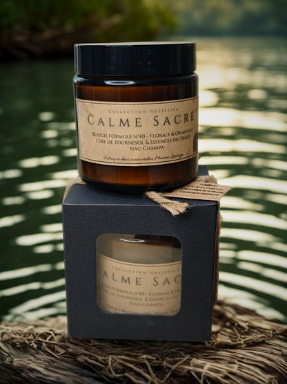Calme Sacré — Holistica — Formule n°40 : Paix intérieure & Sérénité