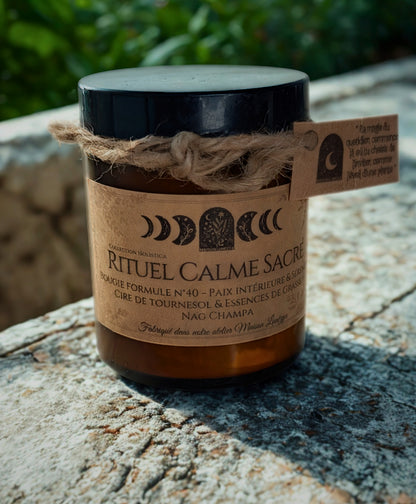Calme Sacré — Holistica — Formule n°40 : Paix intérieure & Sérénité